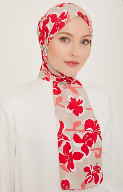 Armine Trend Defne Şal 6348-10 Pembe Vizon