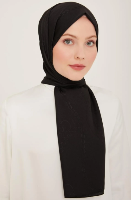 Armine Trend Mira Şal 4-24001 Siyah
