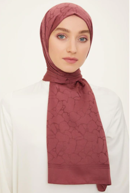 Armine Trend Safir Şal 1-241853 Bordo