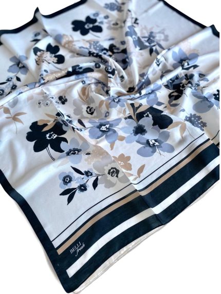 Belli Fresh Nova Eşarp 1011-15 Krem Karışık Desen 49754