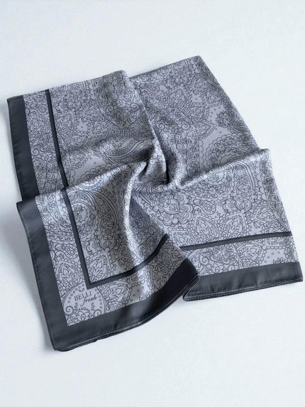 Belli Fresh Twist Eşarp 08 Gri Karışık Desen 49734